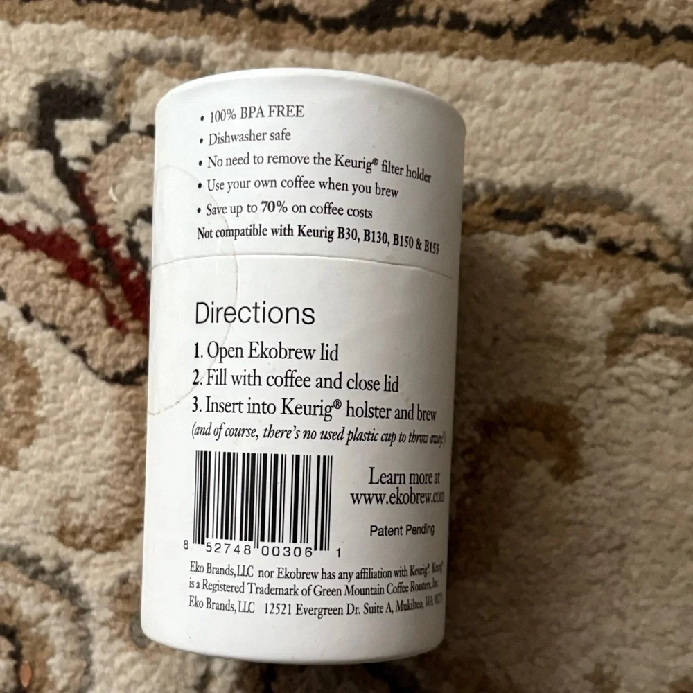 Keurig Ekobrew Reusable Filter